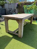 Te koop robuuste eettafel, Huis en Inrichting, Ophalen, Gebruikt, 200 cm of meer, 50 tot 100 cm