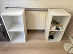 Twee witte ladekasten – ook te gebruiken als bureau, Ophalen
