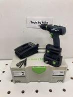 Festool t12+3 accu schroef/boormachine, Ophalen, Gebruikt, Minder dan 400 watt, Boormachine