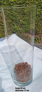 Hoge Glazen Vaas - 45cm, Ophalen, Overige kleuren, Minder dan 50 cm, Glas