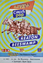 Concert poster 1997 Circus Pop Keaton, Beeswamp & Nuff Said, Gebruikt, Verzenden, Onbekend, Onbekend