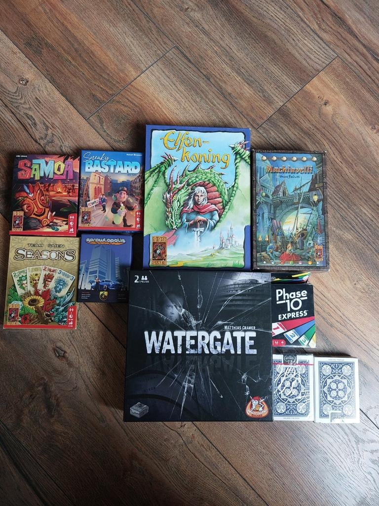 Set van 14 spellen, Hobby en Vrije tijd, Gezelschapsspellen | Bordspellen, Ophalen of Verzenden