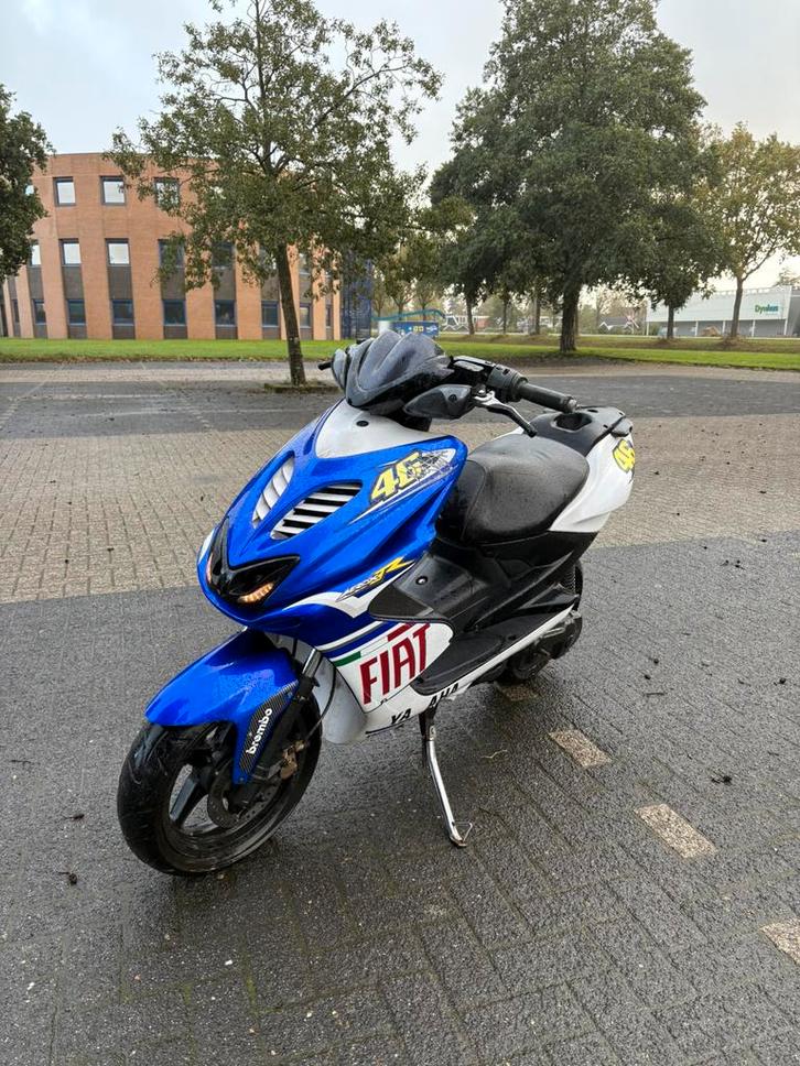 Yamaha aerox 70cc ~ rossi editie, Fietsen en Brommers, Scooters | Yamaha, Gebruikt, Aerox, Maximaal 45 km/u, Tweetakt, Ophalen of Verzenden