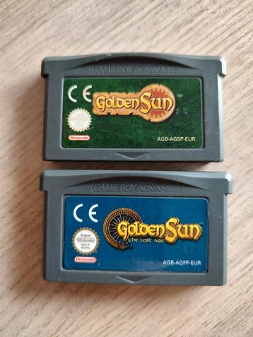 Golden sun nintendo gameboy advance beschikbaar voor biedingen