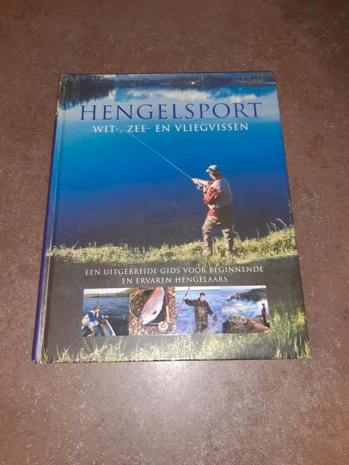 Hengelsport wit, zee en vliegvissen, Boeken, Hobby en Vrije tijd, Zo goed als nieuw, Tekenen en Schilderen, Ophalen of Verzenden