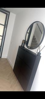 Woood Doutzen spiegel 80cm zwart, Ophalen, Zo goed als nieuw