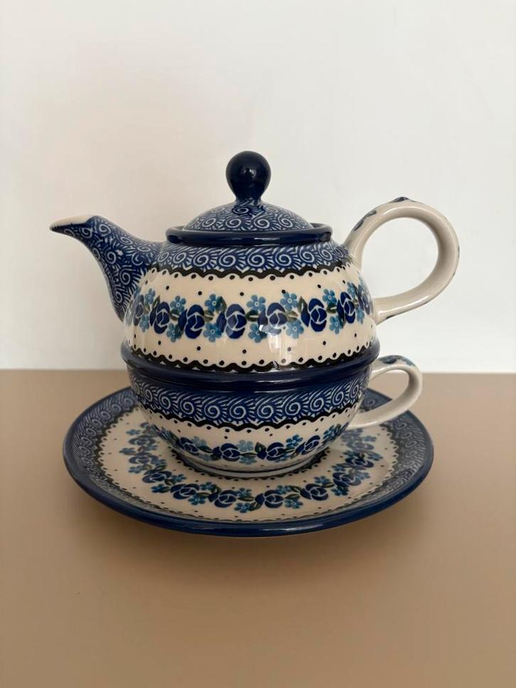 Bunzlau Castle Tea for One - 600 ml - A.D.-36, Huis en Inrichting, Keuken | Servies, Zo goed als nieuw, Kop(pen) en/of Schotel(s)
