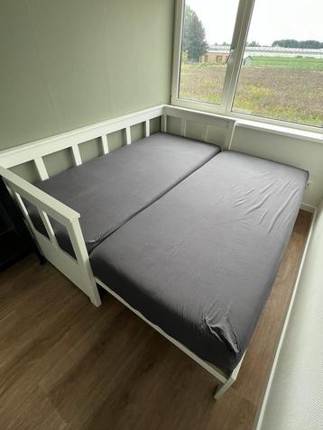 Leen Bakker Vipack kajuitbed Pino open wit grenen bedbank beschikbaar voor biedingen