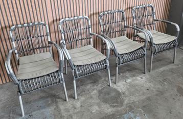 30x Bohemian terrasstoelen horeca bistro cafe stoelen terras beschikbaar voor biedingen