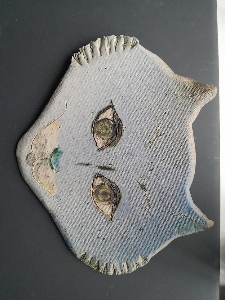 Keramieke Kattenkop nr 7, Antiek en Kunst, Antiek | Keramiek en Aardewerk, Ophalen of Verzenden