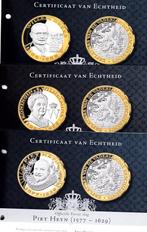 ERFLATERS VAN  VADERLANDSE GESCHIEDENIS  met GOUD EN ZILVER, Ophalen of Verzenden, Overige materialen