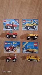 Vintage LEGO jaren '90 incomplete sets 6511 6514 6518 6530, Ophalen of Verzenden