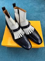 * NIEUW Francesco Benigno Classico Boots EU45 Zwart/Creme, Kleding | Heren, Schoenen, Overige kleuren, Verzenden, Nieuw, Boots