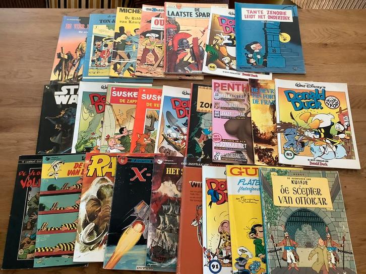 Stripboeken Verzameling, in een mooie staat., Boeken, Stripboeken, Gelezen, Meerdere stripboeken, Ophalen of Verzenden