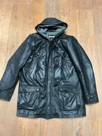 Vintage Schott NYC. Leren Houtje-Touwtje & Hoodie Zwart XL, Schott, Zwart, Maat 56/58 (XL), Ophalen of Verzenden