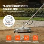 Hogedrukreiniger Op Wielen - RVS Betonreiniger, Doe-het-zelf en Verbouw, Reinigingsmachines, Niet ingevuld, Verzenden, Overige typen