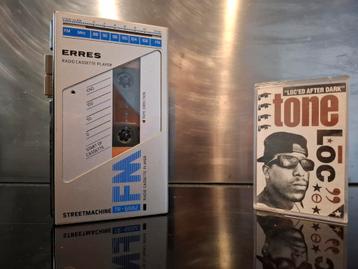VINTAGE RETRO WERKEND ERRES WALKMAN CASSETTE RADIO beschikbaar voor biedingen