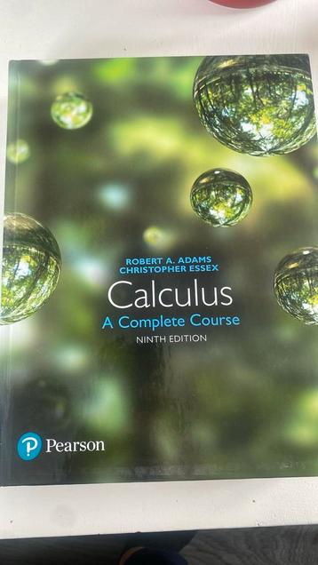 Calculus, A Complete Course beschikbaar voor biedingen