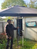 Tuinparasol - Stokparasol, Ophalen, Kantelbaar, Gebruikt, 2 tot 3 meter