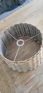 Rieten lampenkap voor hanglamp, Huis en Inrichting, Lampen | Lampenkappen, Ophalen of Verzenden, Gebruikt, Rond, 25 tot 50 cm