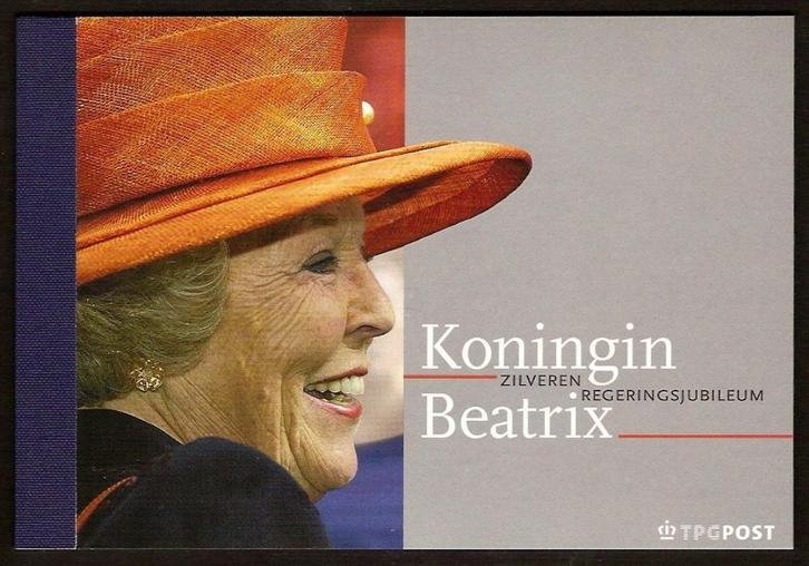 Nederland Prestigeboekje 7 postfris Regeringsjubileum, Postzegels en Munten, Postzegels | Nederland, Postfris, Na 1940, Ophalen of Verzenden