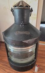 Grote antiek scheepslamp stuurboord., Ophalen