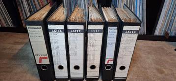 6 mappen met service documentatie en schema's beschikbaar voor biedingen