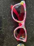 Leuke Zonnebril met Bloemenprint, Gebruikt, Zonnebril, Roze, Ophalen