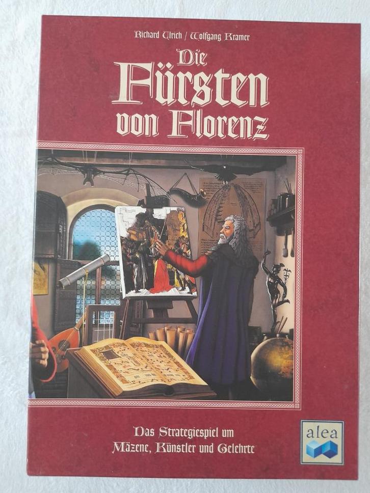 Die Fürsten von Florenz (bordspel), Hobby en Vrije tijd, Gezelschapsspellen | Bordspellen, Zo goed als nieuw, Drie of vier spelers