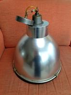 grote INDUSTRIELE HANGLAMP diameter: 43 cm., Ophalen of Verzenden, Gebruikt, Metaal, Minder dan 50 cm