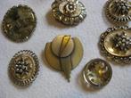 sjaal klemmen   vintage, Verzenden, Zo goed als nieuw, Zilver, Overige materialen