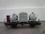 Marklin 4625 behalterwagen., Hobby en Vrije tijd, Modeltreinen | H0, Gebruikt, Ophalen of Verzenden, Wagon, Märklin