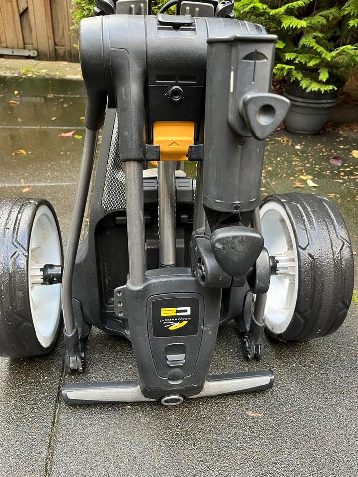 PowaKaddy Compact C2 electrische trolley, Sport en Fitness, Golf, Gebruikt, Golfkar, Ophalen