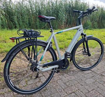 Zeer nette Elektrische Amslod herenfiets, Middenmotor,61cm✅️ beschikbaar voor biedingen