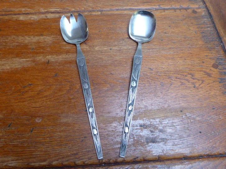 Vintage slabestek, Antiek en Kunst, Antiek | Bestek, Ophalen of Verzenden