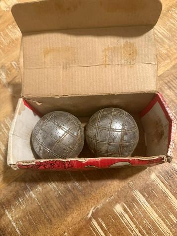 2 vintage Boules competition Match - Made in France beschikbaar voor biedingen