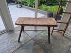Authentiek oude slagers tafel, Ophalen, Zo goed als nieuw, Hout