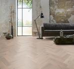Eiken tapis visgraat vloer geplaatst v.a.€ 95,00 all-in, Ophalen of Verzenden, Nieuw, 75 m² of meer, Parket