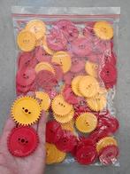 K'nex tandwielen geel/rood (medium size), Ophalen of Verzenden, Zo goed als nieuw, K'nex
