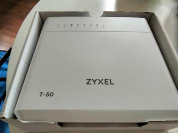 Zyxel T-50 Router | Helemaal nieuw | Niet gebruikt. beschikbaar voor biedingen