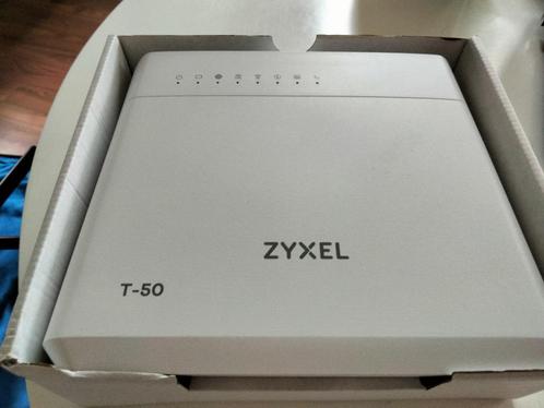 Zyxel T-50 Router | Helemaal nieuw | Niet gebruikt., Telecommunicatie, Datacommunicatie en VoIP, Nieuw, Toebehoren, Ophalen of Verzenden