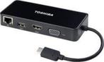 docking Dynabook USB-C to HDMI/VGA Travel Adapter w/ MAPT PS, Nieuw, Laptop, Ophalen of Verzenden, Dynabook