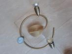Plafoniere. Koperen plafond lamp met 3 spotjes., Huis en Inrichting, Woonaccessoires | Kandelaars en Kaarsen, Ophalen of Verzenden