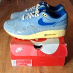 Nike Air Max 1 Dirty Denim - Maat 44.5, Blauw, Nike, Nieuw, Ophalen of Verzenden