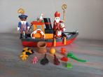 Playmobil 5206 - Stoomboot van Sinterklaas en Pakjes-Piet, Ophalen of Verzenden, Zo goed als nieuw, Complete set