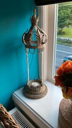 Brocante ijzeren kaarsen standaard CHCS, Ophalen of Verzenden