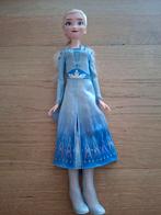 Elsa Frozen pop - Barbie, Ophalen of Verzenden, Zo goed als nieuw, Barbie