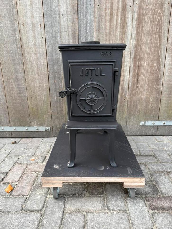Jotul 602n houtkachel, Huis en Inrichting, Kachels, Zo goed als nieuw, Vrijstaand, Houtkachel, Hout, Ophalen of Verzenden
