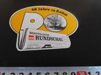 sticker krant 40 jahre in rahm westfälische rundschau, Ophalen, Zo goed als nieuw