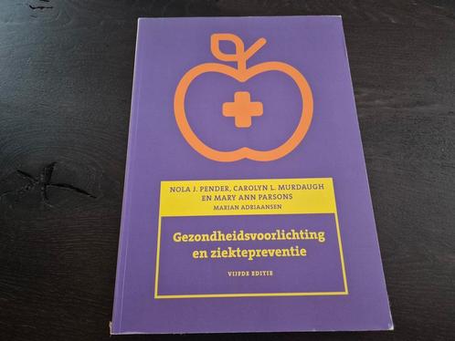 N.J. Pender - Gezondheidsvoorlichting en ziektepreventie, Boeken, Schoolboeken, Zo goed als nieuw, Nederlands, Overige niveaus